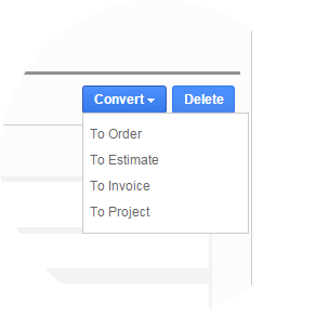 CRM and project management