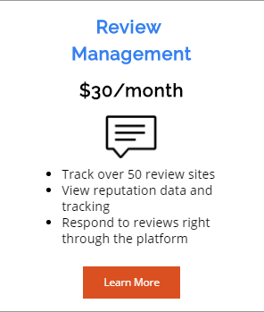 Manage Google, Yelp, Facebook and 50 other review sites