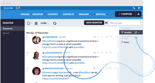 Monitor your competition on social media