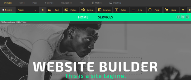 Beautiful website builder software